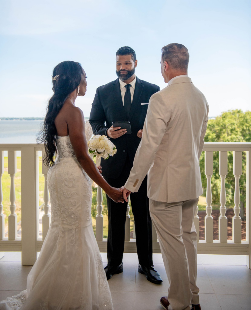 tami and jerry 6.26.26 Lawrence Lovell, wedding officiant service in charleston, sc at the cooper hotel